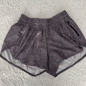 Lululemon Tracker Shorts Gray Low Rise 4”